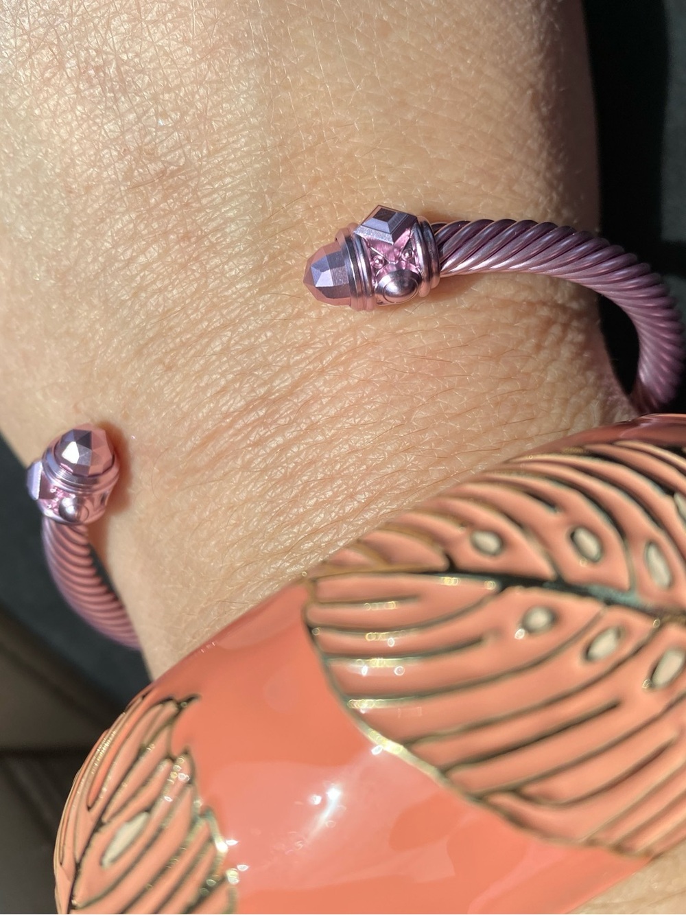 David Yurman Renaissance Collection, 
Aluminum, Pinky Lilac Tone - Picture 2 of 5